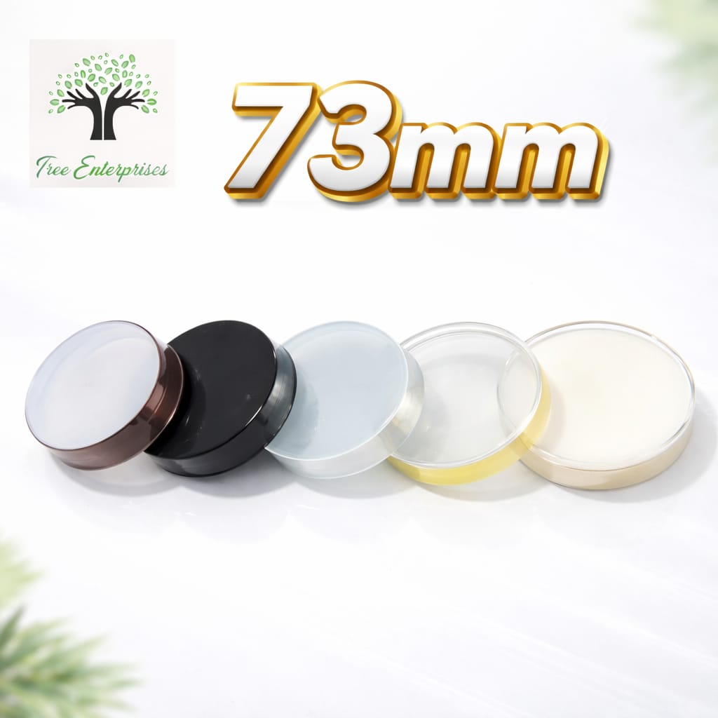 CLEAR CAP WITH COATING 73MM